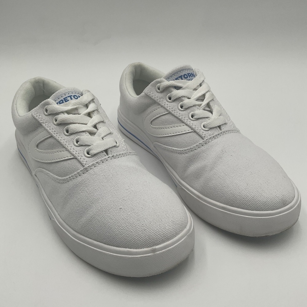 Tretorn Womens Shoes Size 6.5 M Chelsea White Lace-Up Casual‎ Sneaker